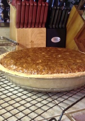 A picture of Texas Pecan Pie.