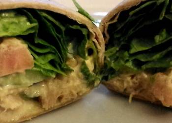 Best Recipe Tuna Salad Wrap Delicious
