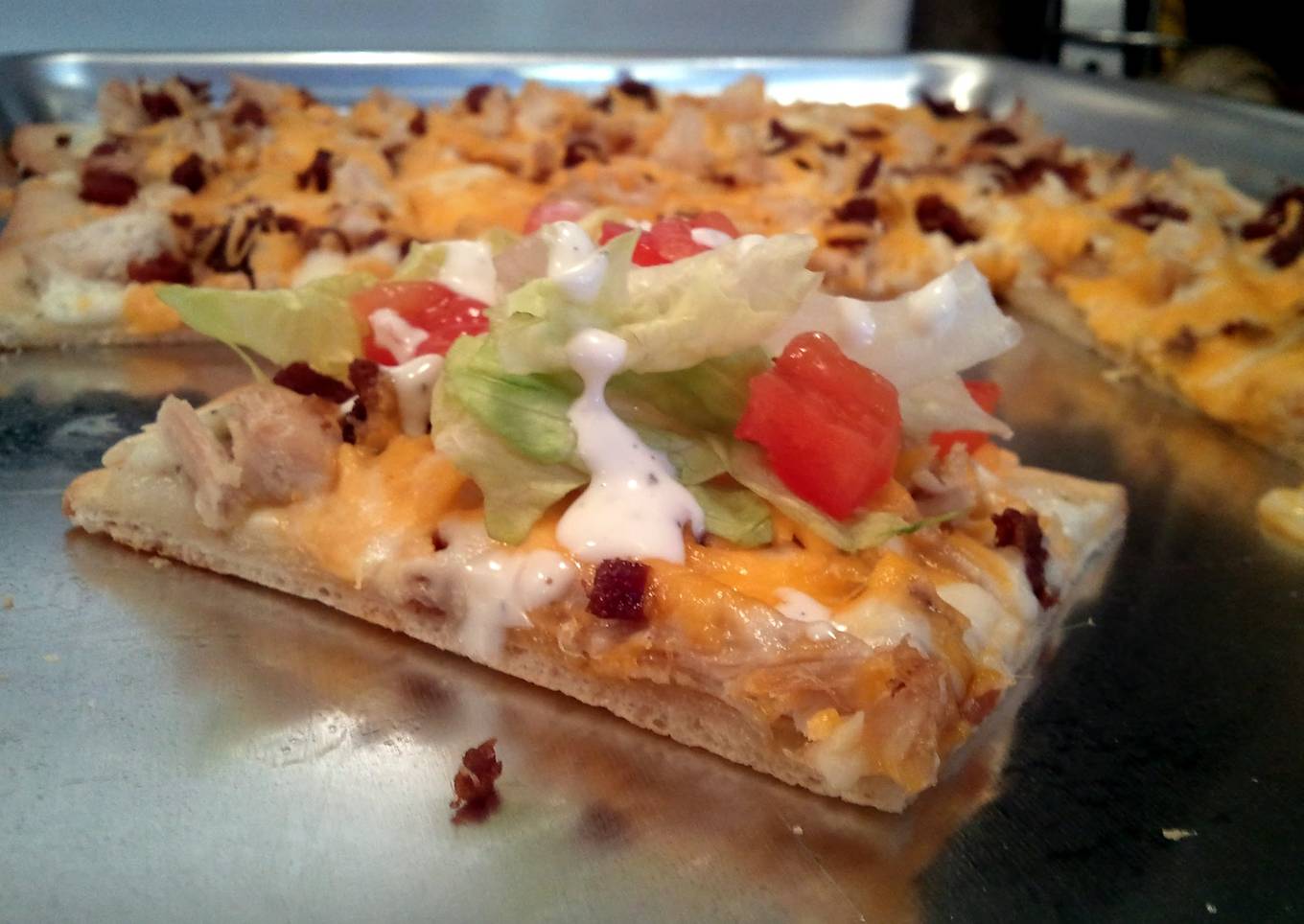 Chicken Club Pizza