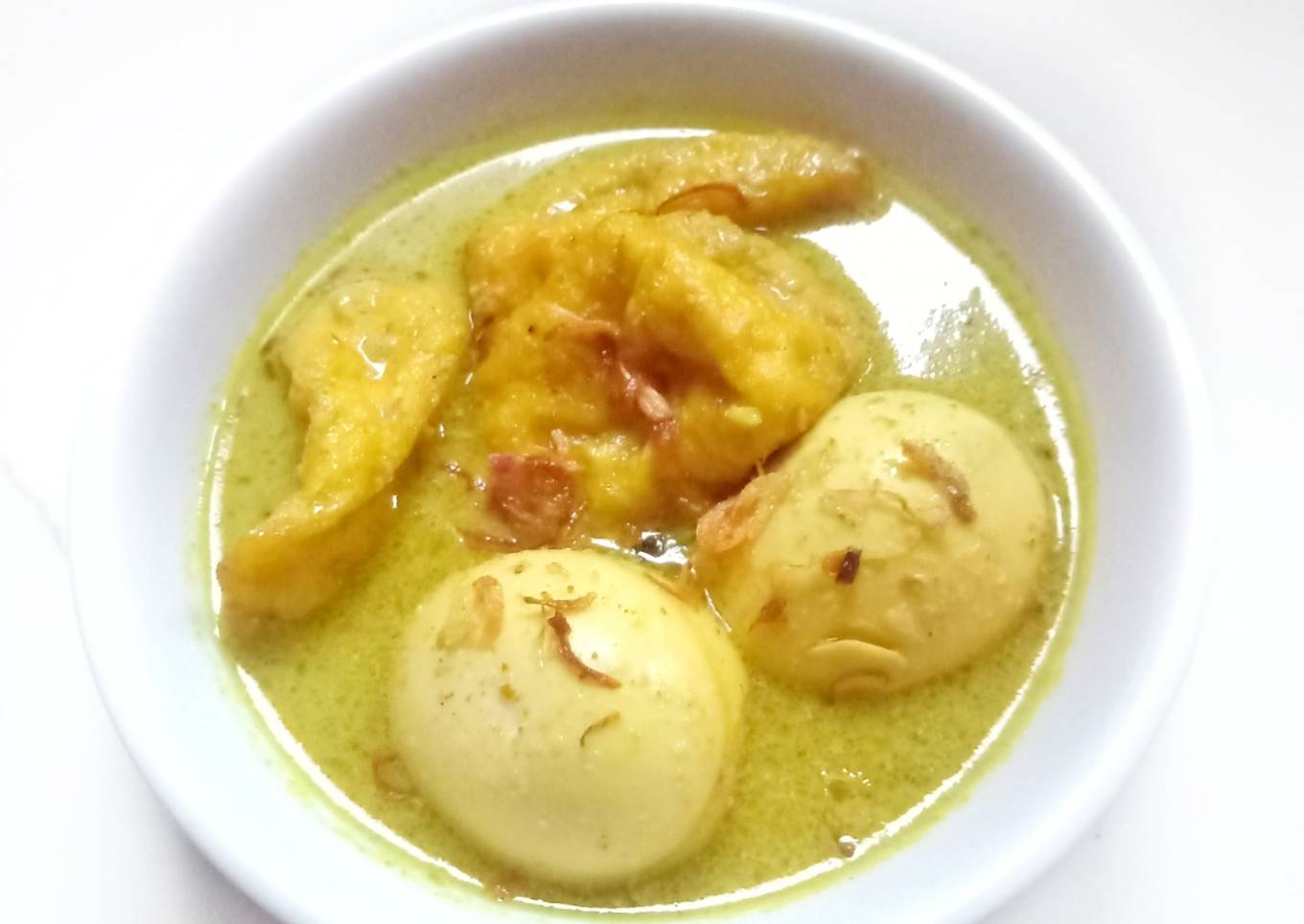 Opor telur tahu