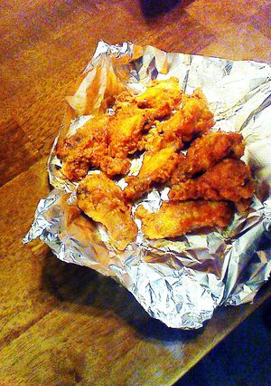 A picture of Hunter's Buffalo Wings.
