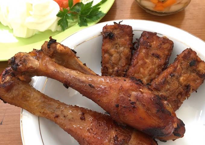 Resep Ayam &amp; Tempe Bacem Anti Gagal