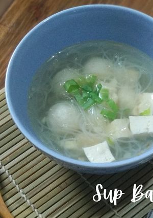 Foto resep Sup Baso Ikan