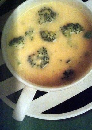 A picture of Broccoli & Cheddar Soup.