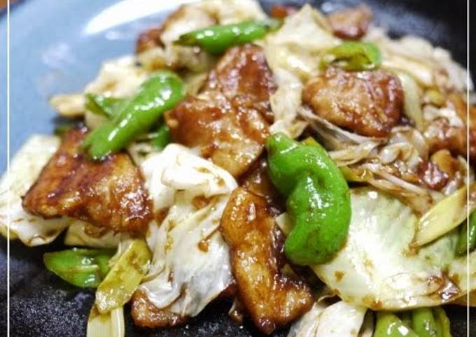 Rich Authentic TaiwaneseTwice Cooked Pork