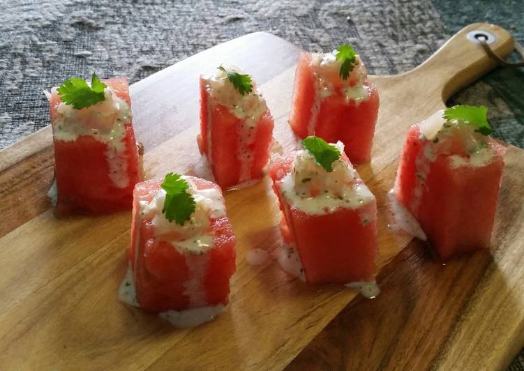 Recipe of Homemade Watermelon nibbles