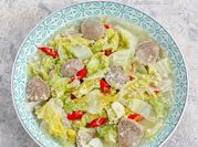 Gambar sawi putih telur