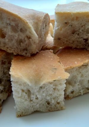 Une photo de Focaccia au thym