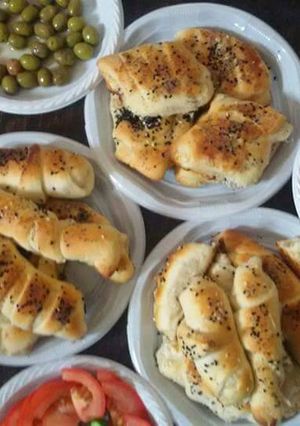 صورة لوصفة فطاير بالجبنه
