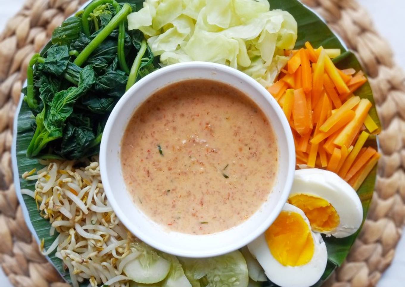 Pecel Sayur 🍀 Bumbu Kacang Homemade