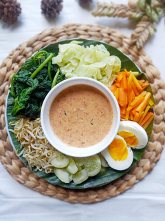 Foto resep Pecel Sayur 🍀 Bumbu Kacang Homemade