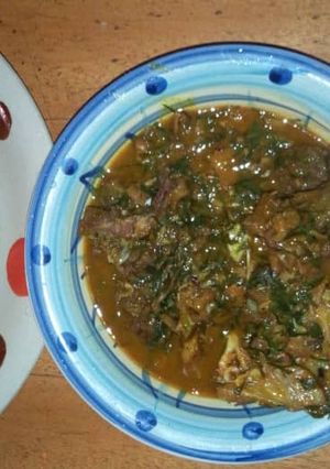 A picture of Ofe achi.