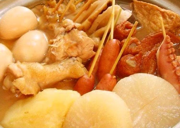 Easiest Way to Prepare Perfect My Family’s Kansai-style Oden Hot Pot