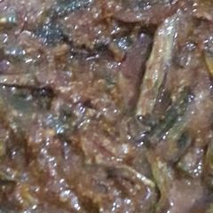 Peanut bhindi chutney A picture of Peanut bhindi chutney.