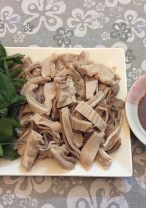 Hình của món Bao tử heo.