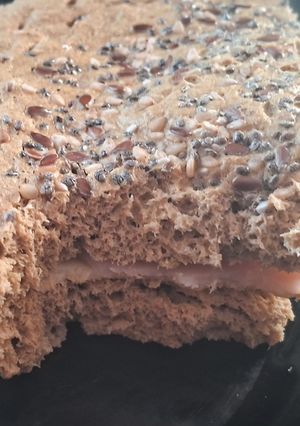 Una foto de Pan de atún