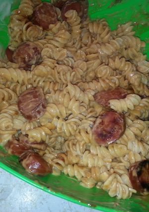 A picture of a quick yummy dinner.
