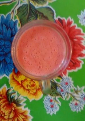 A picture of Bells Berry licious smoothie.