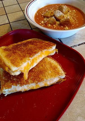 A picture of Gourmet Grilled Cheese.