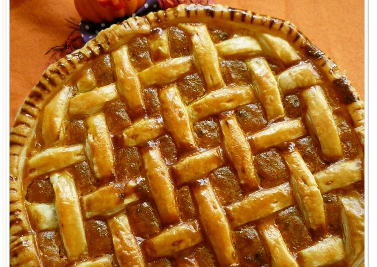 Simple Way to Make Homemade Sweet Kabocha Pie