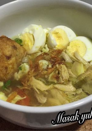 Foto resep Soto ayam semarang