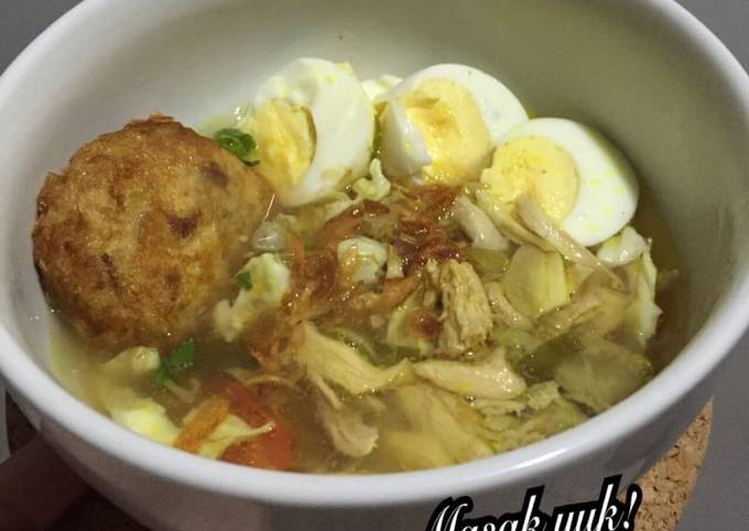 Yuk intip, Bagaimana cara membuat Soto ayam semarang  nagih banget