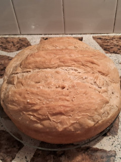 Una foto de Pan con masa madre