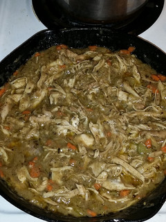 A picture of Turkey fricasse.