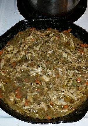 A picture of Turkey fricasse.