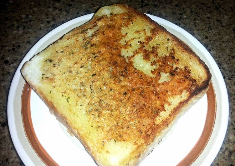 Oh so tasty parmesan cheese toast