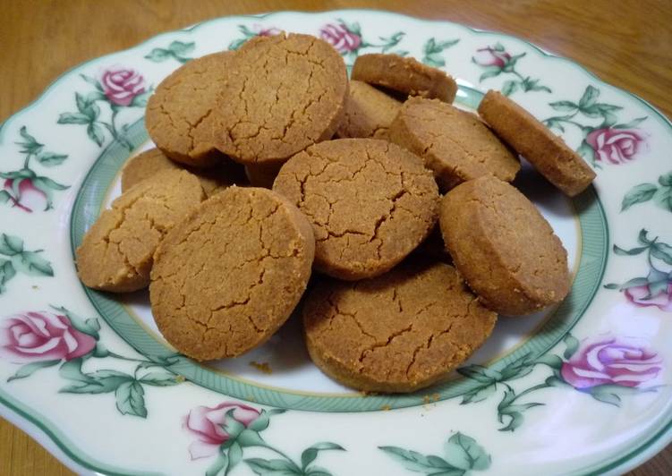 How to Make Favorite Crispy Kinako and Salt Cookies
