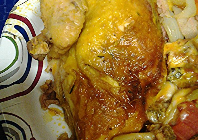 Simple Way to Prepare Ultimate Whole chicken roasted 88