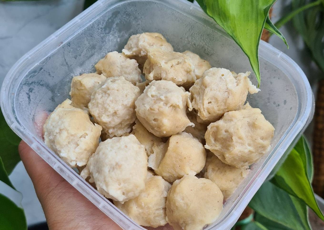 Bakso ayam home made