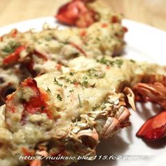 A picture of Lobster Thermidor.