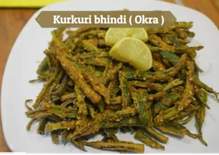 How to Prepare Speedy Kurkuri bhindi (okra)
