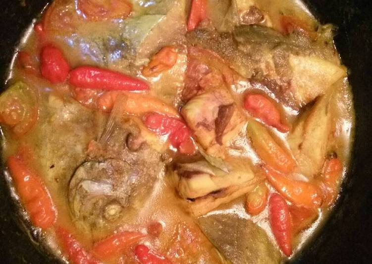 Resep Ikan Bawal Acar Kuning, Sempurna