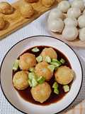 Pempek Sutra /Pempek Putih Telur
