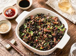 Gambar Wood Ear Mushroom Salad