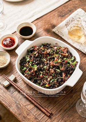 Gambar Wood Ear Mushroom Salad
