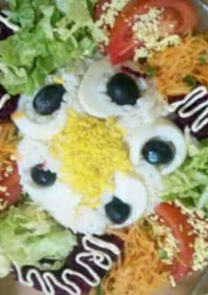 صورة لوصفة سلاطة متنوعة
