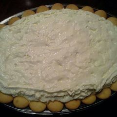 A picture of "Banging" Banana Pudding.