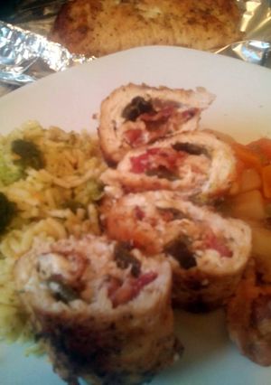 A picture of Sunshine 's Chicken roll.