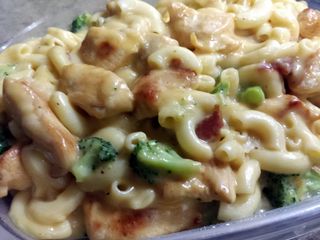 Chicken Broccoli- Mac and Cheese with Bacon