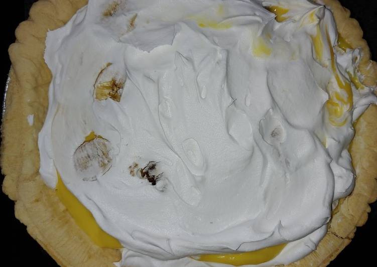 Easiest Way to Prepare Homemade Easy banana cream pie