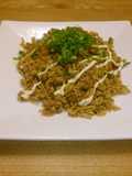 Sobameshi - Yakisoba Noodles with Rice with Leftover Vegetables