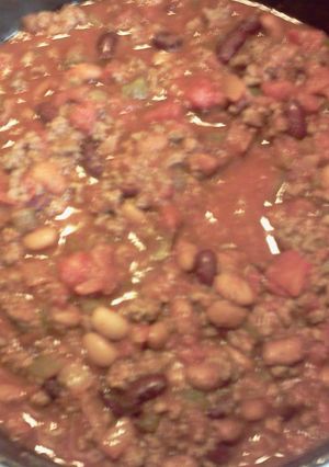 A picture of Homemade Chili.