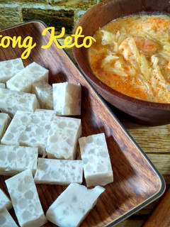 Foto resep Lontong Keto #Ketopad