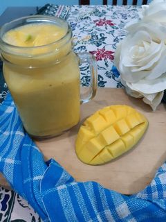 Foto resep Mangga Smoothies with yoghurt