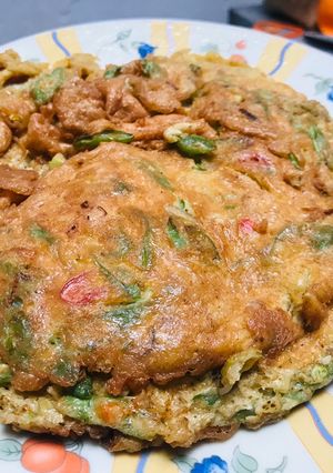Foto resep Dadar telur buncis