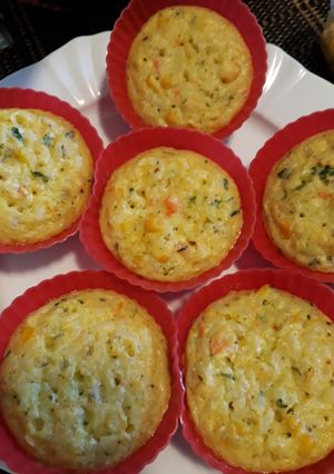Foto de Bolinho de arroz primavera assado